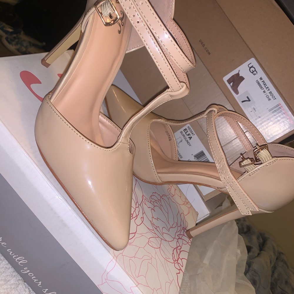 Beige Heels